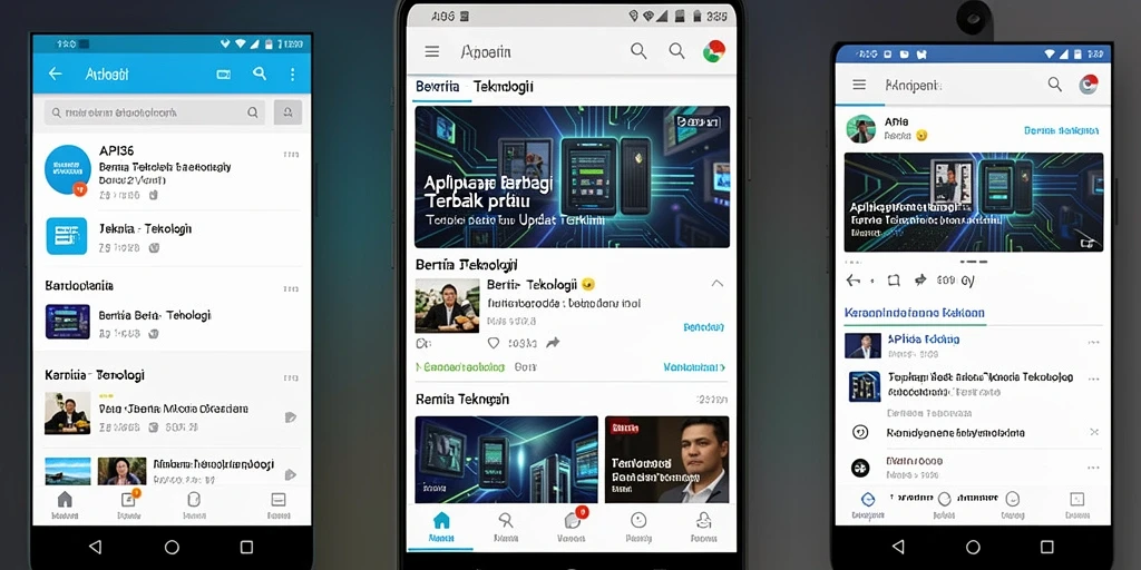Tampilan antarmuka aplikasi API36 yang modern dan fungsional.
