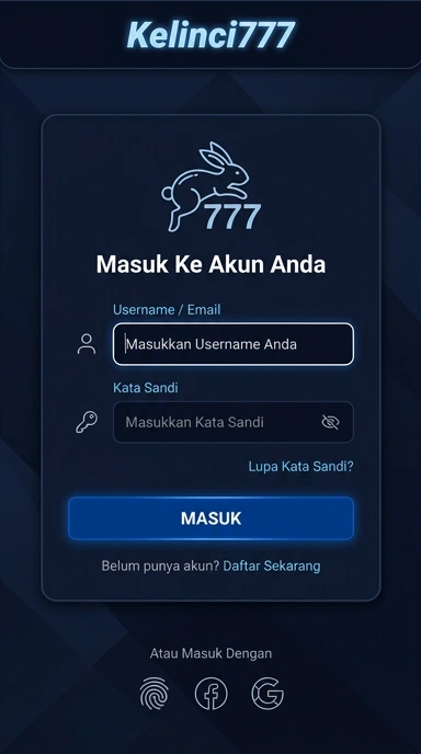 Masuk Akun Kelinci777 untuk Pengguna Android