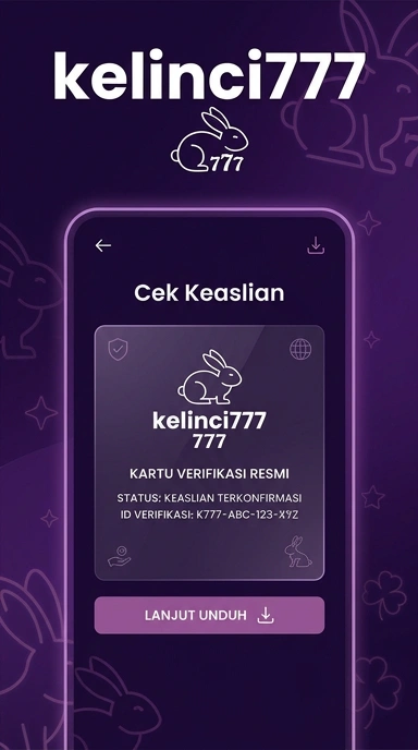Halaman Resmi Kelinci777 untuk Pengguna Android